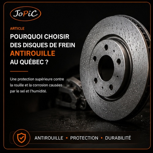 Disque de frein antirouille auto pour véhicule